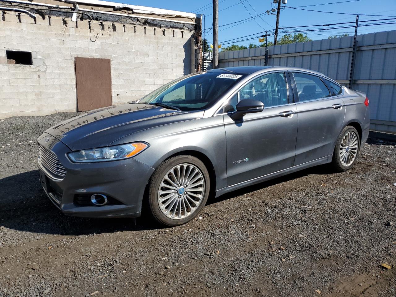 2014 Ford Fusion titanium hev