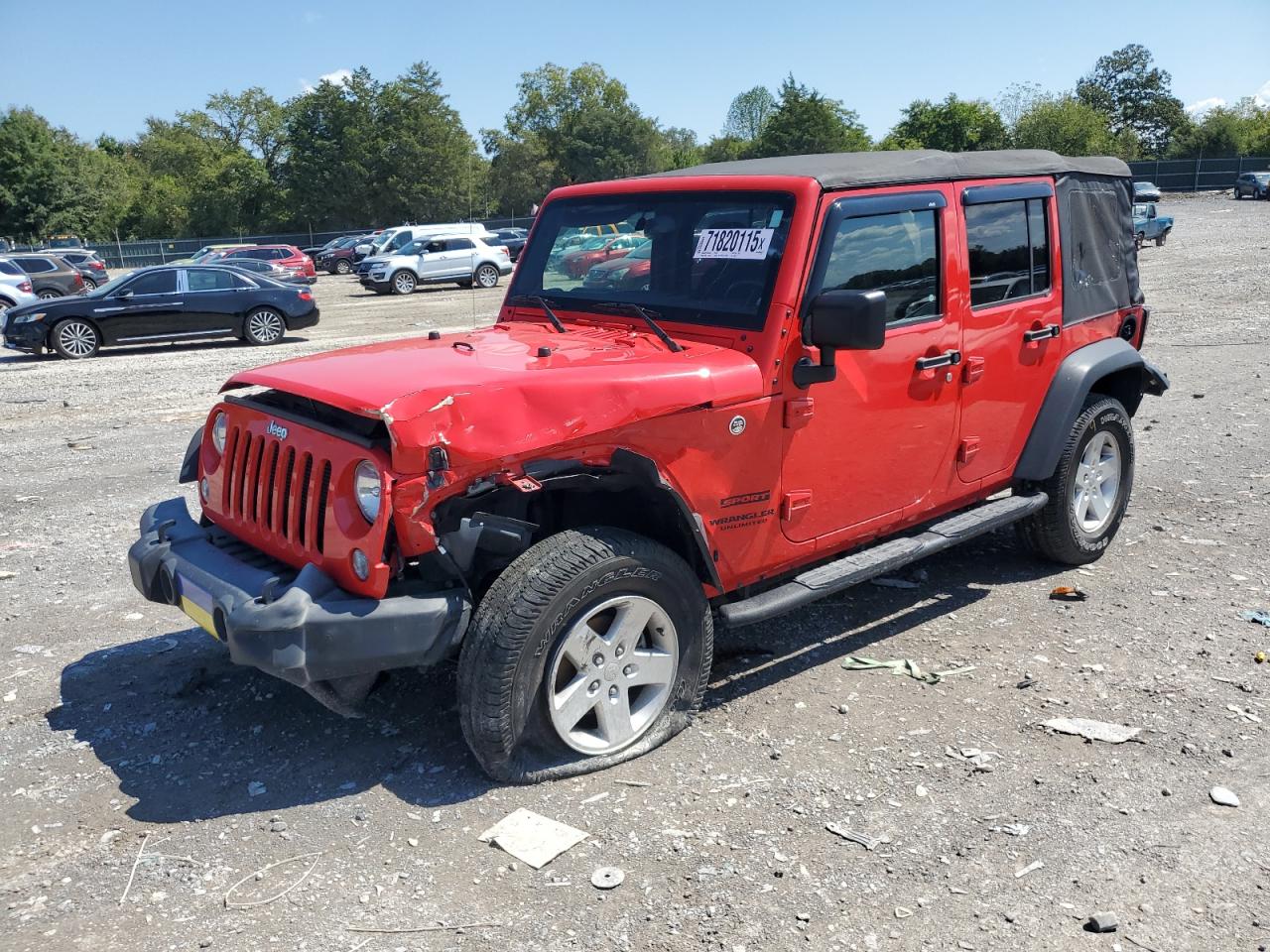 2017 Jeep Wrangler unlimited Sport