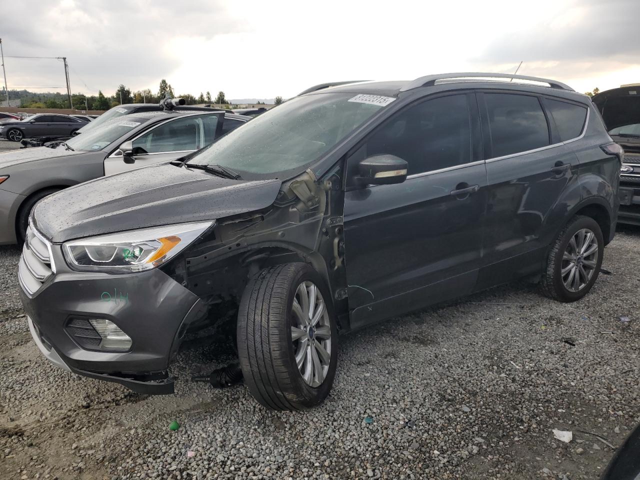 2017 Ford Escape titanium TITANIUM