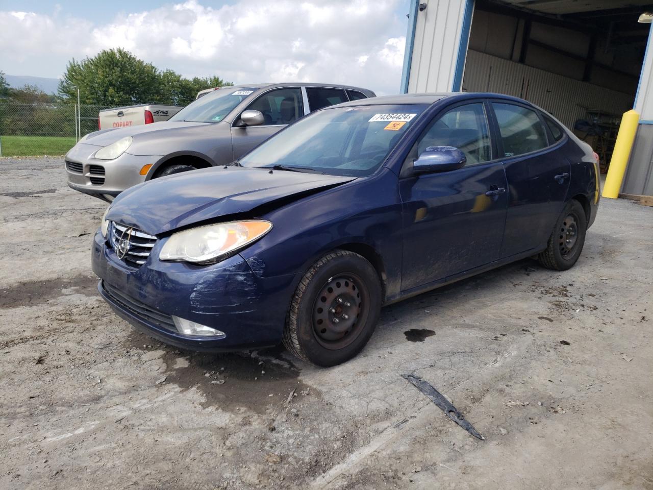 2010 Hyundai Elantra bl BLUE