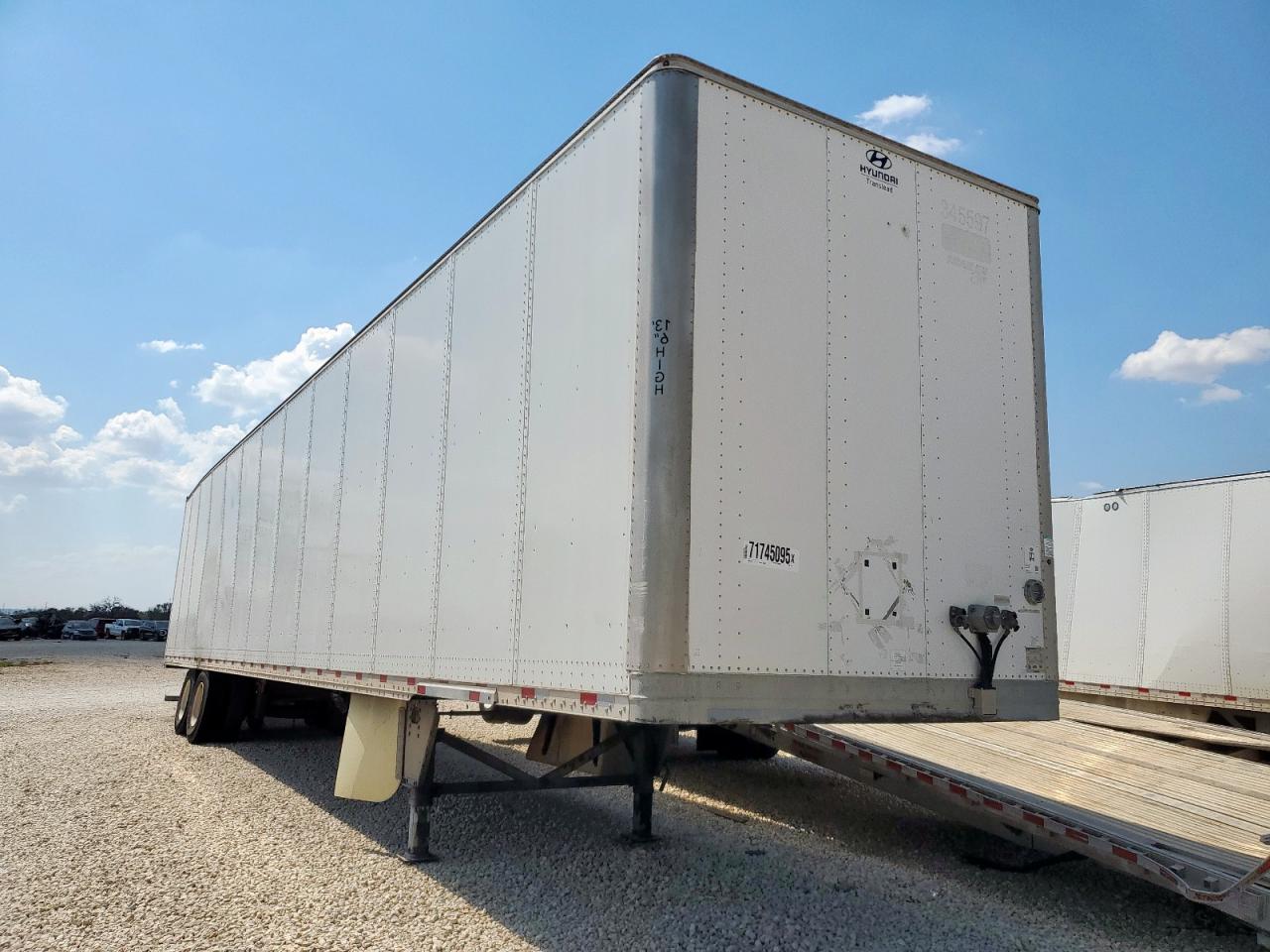 2020 Hyundai Vc2530152-ajs Dry Van Trailer