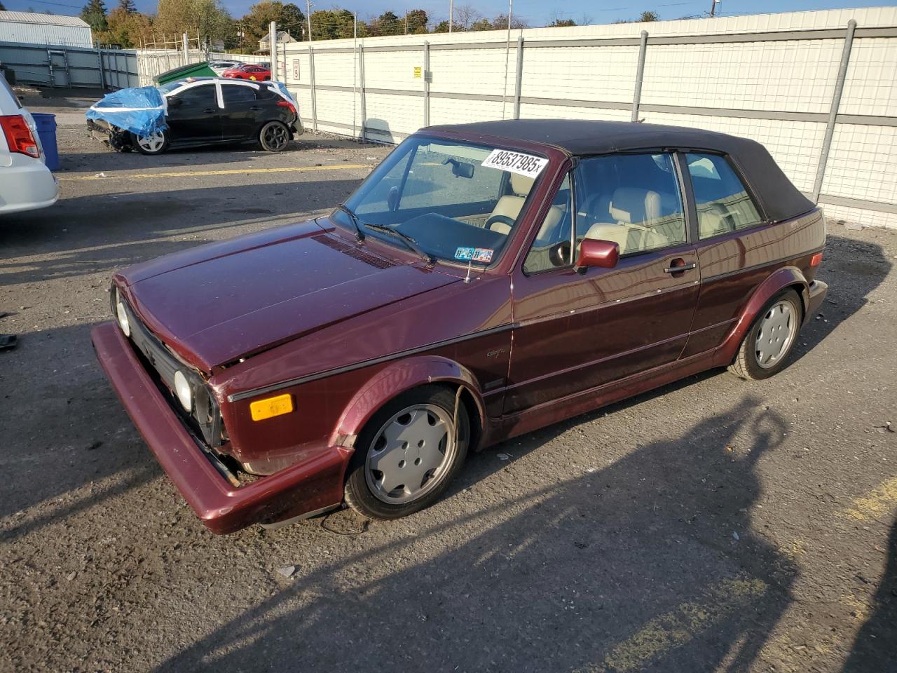 1993 Volkswagen Cabriolet