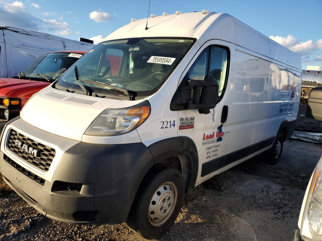 2019 Ram Promaster 3500 HIGH
