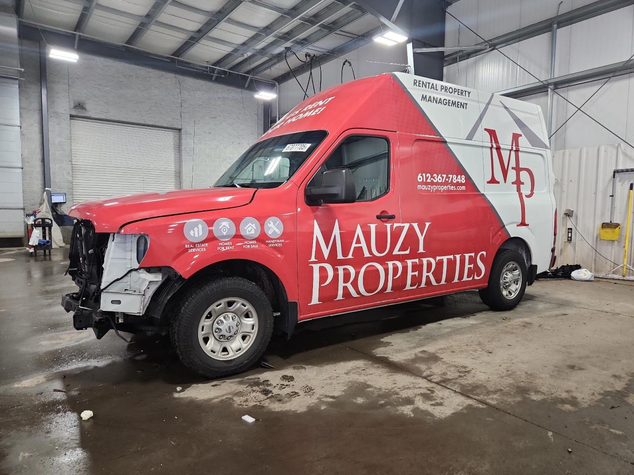 2021 Niss Nv cargo 2500 hd sv